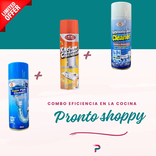 ¡Limpieza Total con Nuestro Combo 3 en 1!