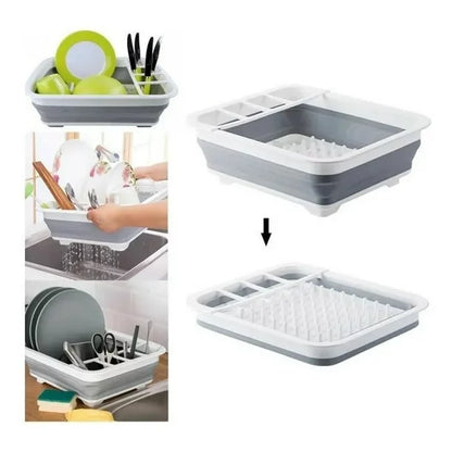 Eficiencia en Tu Cocina: Combo Tabla de Picar 2 en 1 + Escurridor Plegable