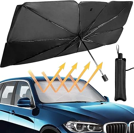 Parasol Plegable Tipo Sombrilla Para Vehiculo