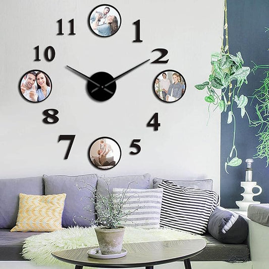 DIY Reloj Grande  Con Fotos